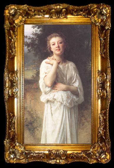 framed  Adolphe William Bouguereau Girl (mk26), ta009-2
